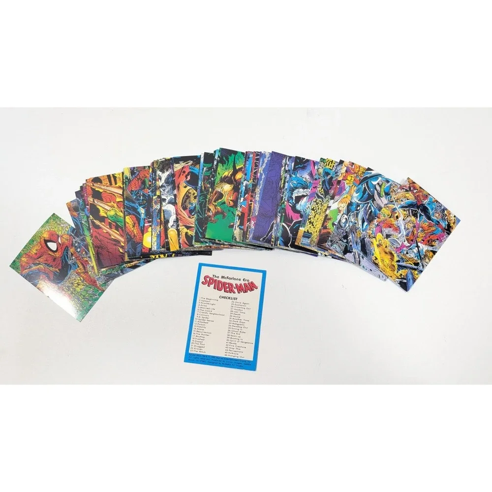 1992 Marvel Spider-Man The McFarlane Era Complete Base Set 90 Cards